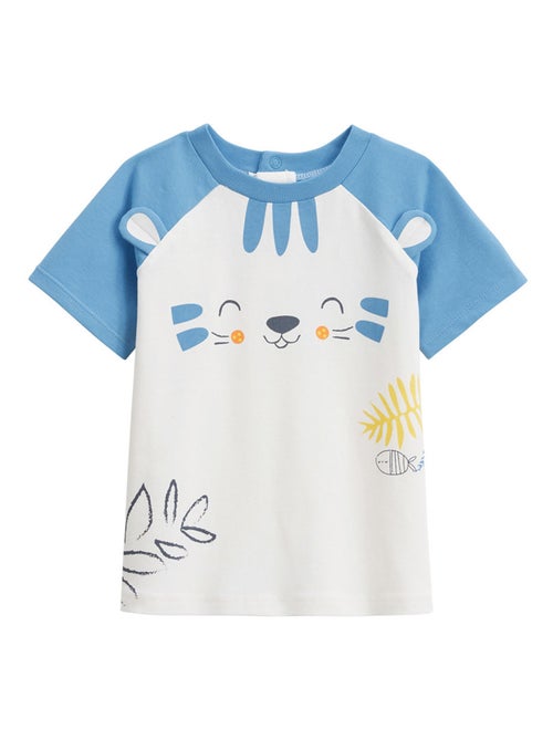 Pyjama enfant manches courtes Biscarosse - Kiabi