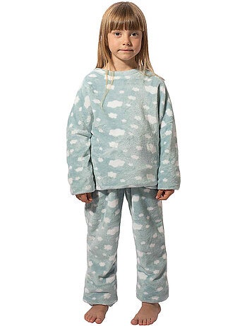 Pyjama enfants pantalon haut manches longues polar joven