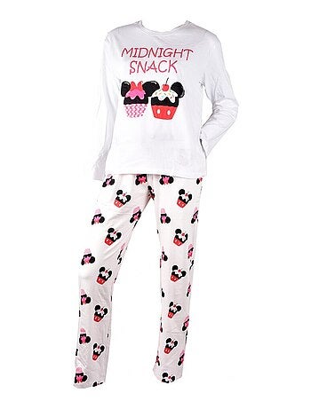 Pyjama Femme MINNIE en Coton - Pack de 2