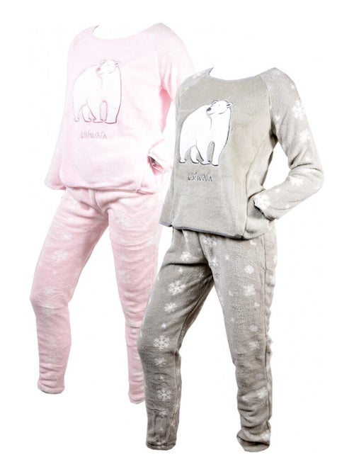 Pyjama Femme USHUAIA - Kiabi Pyjama Femme USHUAIA - Kiabi