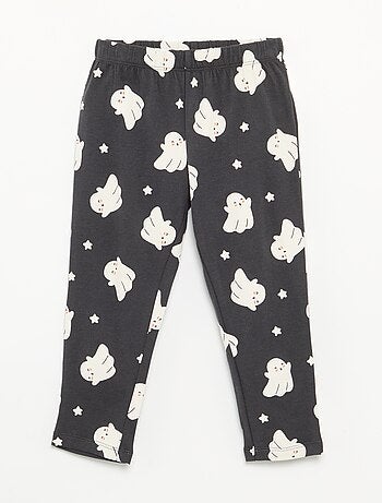 Pyjama 'Halloween' 2-delig - T-shirt met lange mouwen + broek