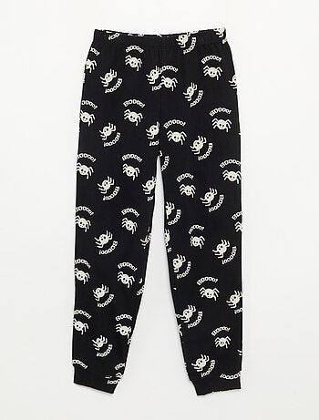 Pyjama 'Halloween' 2 pièces - T-shirt à manches longues + pantalon