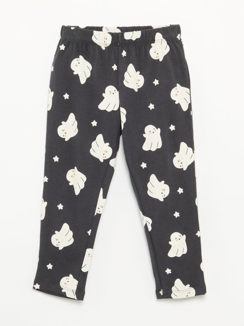 Pyjama 'Halloween' 2 pièces - T-shirt à manches longues + pantalon - Kiabi