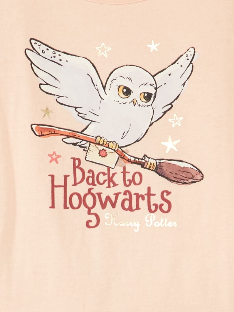 Pyjama 'Harry Potter' - 2-delig roze - Kiabi