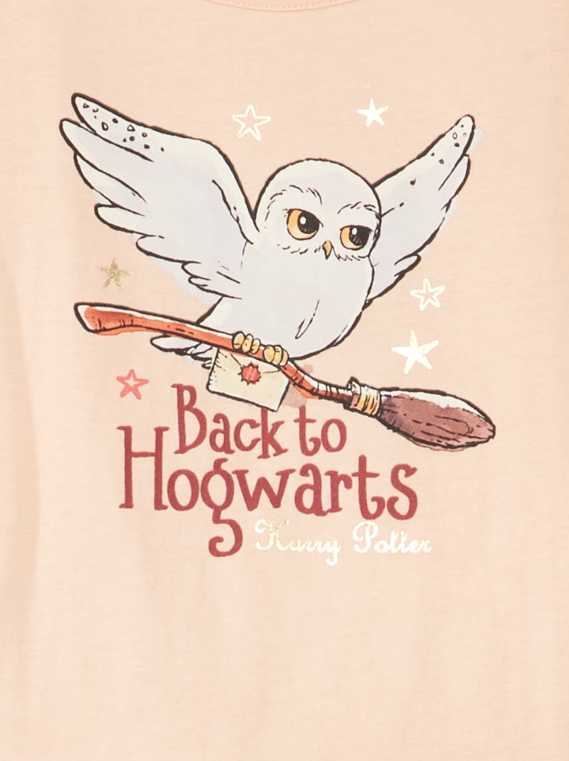Pyjama 'Harry Potter' - 2 pièces rose - Kiabi