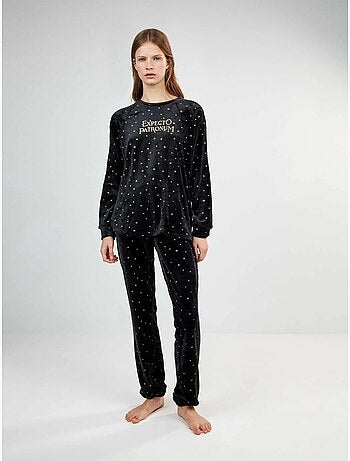 Pyjama harry potter avec imprimé effet paillettes