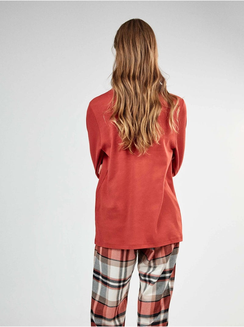 Pyjama harry potter en tissu interlock Terracotta - Kiabi