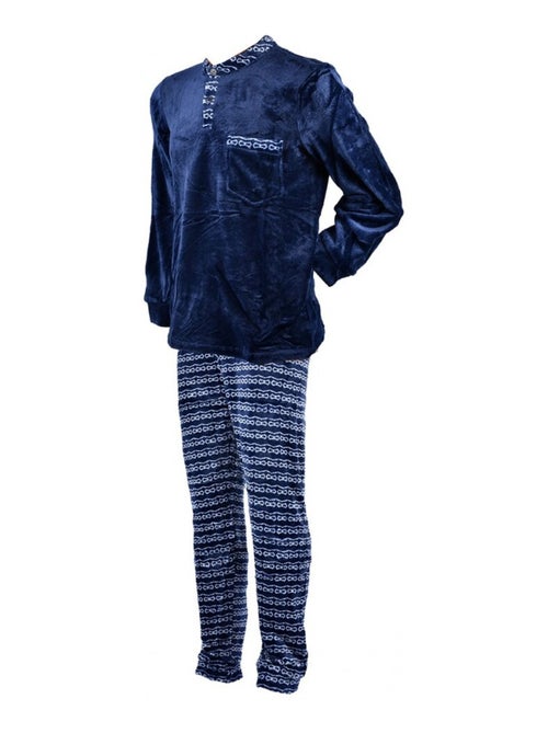 Pyjama heren fleece ECO - Kiabi Pyjama heren fleece ECO - Kiabi