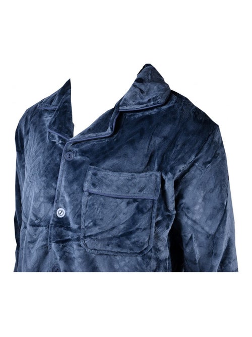 Pyjama heren fleece ECO - Kiabi Pyjama heren fleece ECO - Kiabi