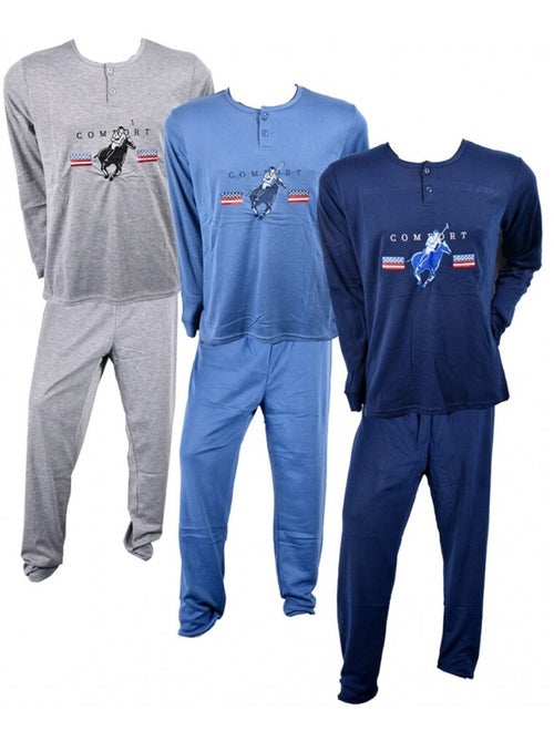 Pyjama Heren Lang SWEET SECRET - Kiabi Pyjama Heren Lang SWEET SECRET - Kiabi