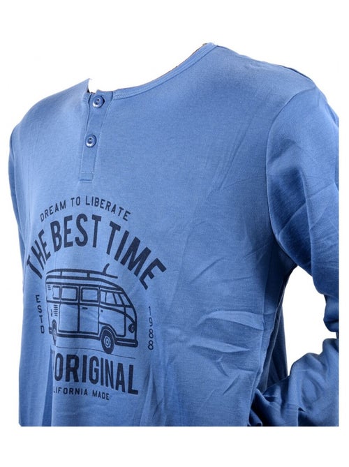 Pyjama Heren Lang SWEET SECRET - Kiabi Pyjama Heren Lang SWEET SECRET - Kiabi