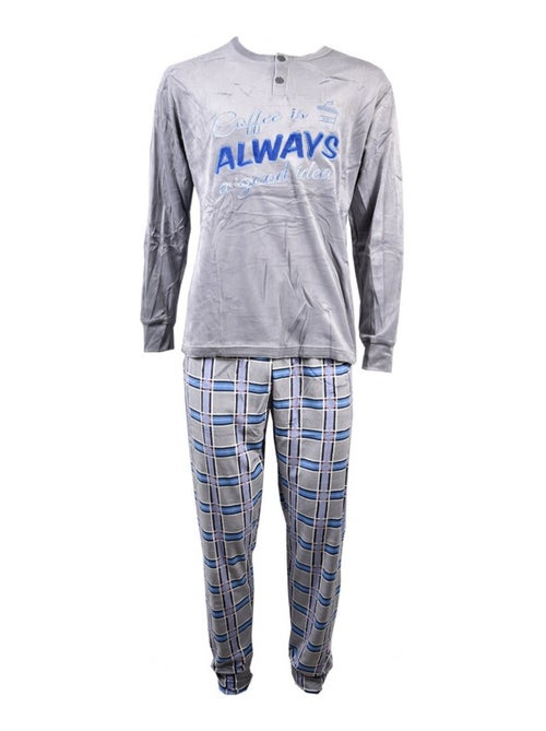 Pyjama Heren Lang SWEET SECRET - Kiabi Pyjama Heren Lang SWEET SECRET - Kiabi