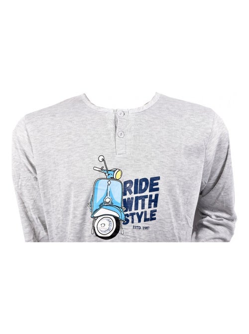 Pyjama Heren Lang SWEET SECRET - Kiabi Pyjama Heren Lang SWEET SECRET - Kiabi