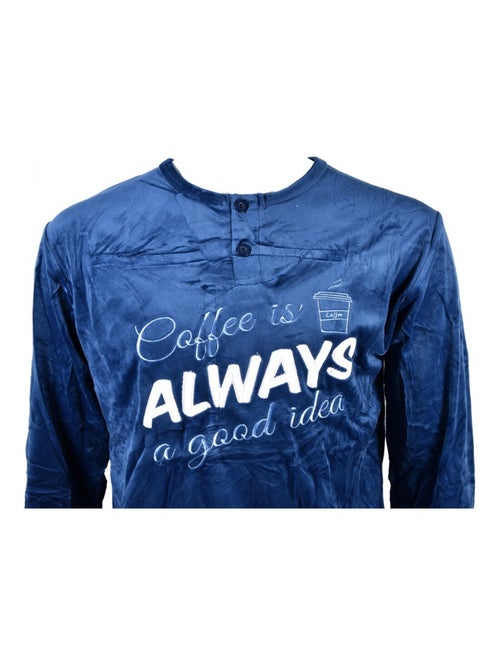 Pyjama Heren Lang SWEET SECRET - Kiabi Pyjama Heren Lang SWEET SECRET - Kiabi