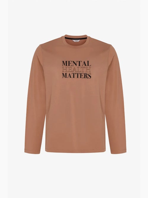 Pyjama homme clear mind à motif géométrique, pantalon, manches longues penti - Kiabi Pyjama homme clear mind à motif géométrique, pantalon, manches longues penti - Kiabi