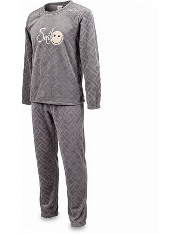 Pyjama Homme Hiver Polaire Doux SMILE