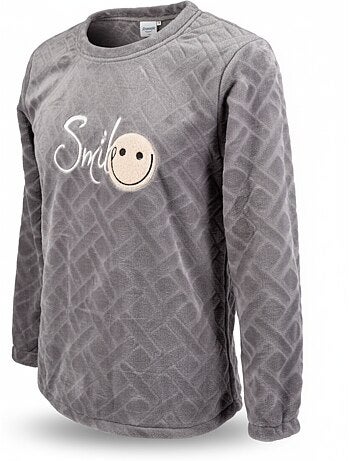 Pyjama Homme Hiver Polaire Doux SMILE