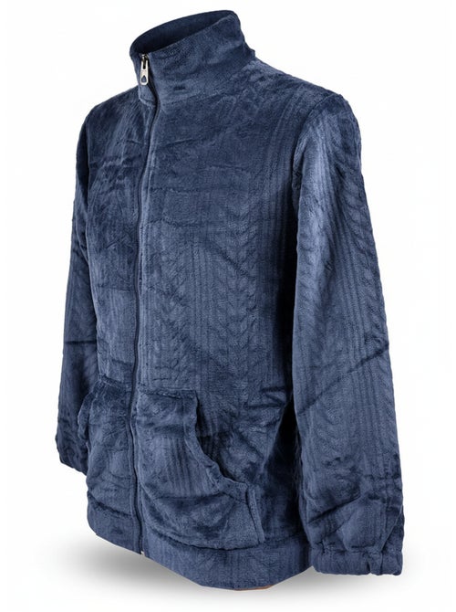 Pyjama Homme Hiver Polaire Doux ZIP - Kiabi Pyjama Homme Hiver Polaire Doux ZIP - Kiabi