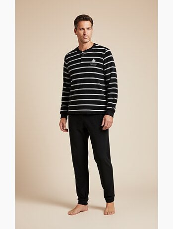 Pyjama Homme Hiver Polaire SECRET CLUB Z2653