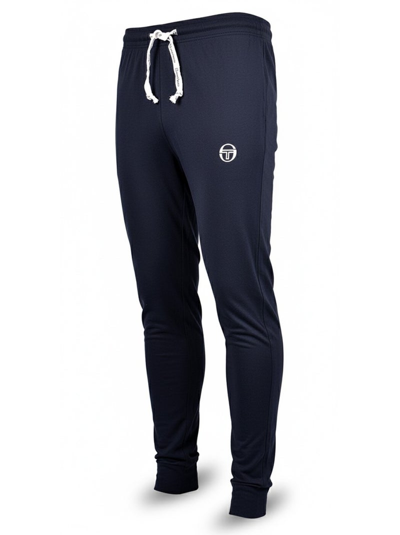 Pyjama Homme Long Sergio Tacchini Bleu Gris Noir - Kiabi