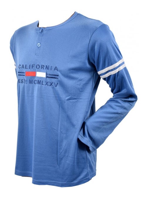 Pyjama Homme Long SWEET SECRET - Kiabi Pyjama Homme Long SWEET SECRET - Kiabi