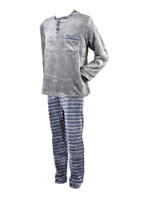 Pyjama Homme POLAIRE ECO - Kiabi