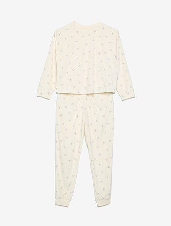 Pyjama imprimé 2 pièces - Sweat + pantalon