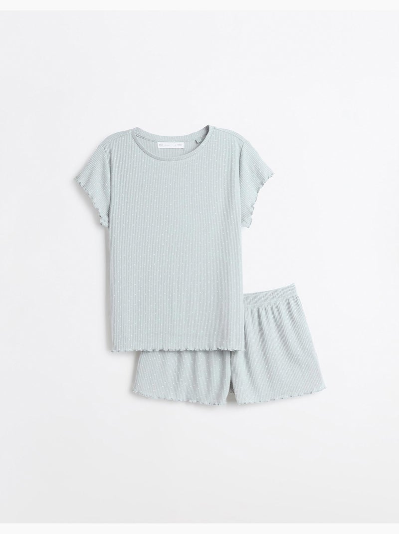 Pyjama imprimé, MO Fashion Vert - Kiabi
