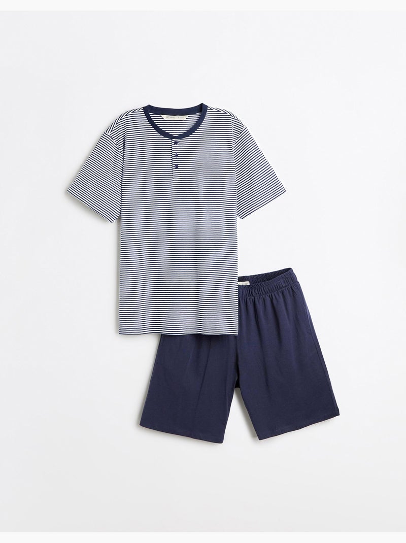Pyjama jersey, MO Fashion Bleu - Kiabi