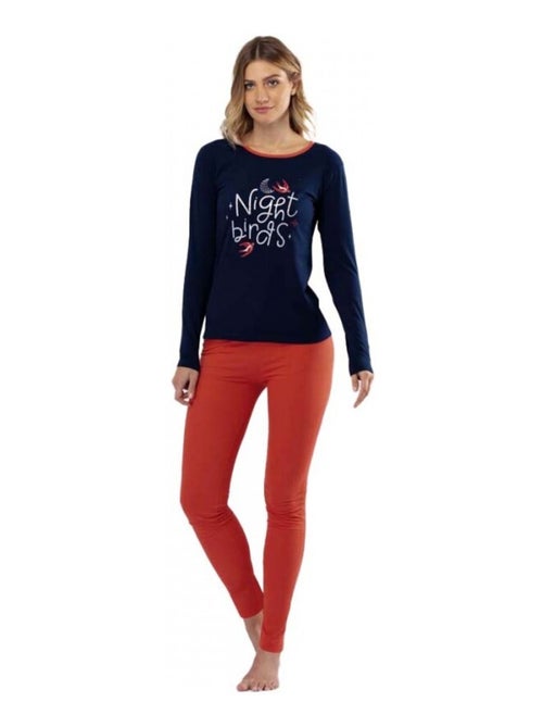 Pyjama katoenen MELISSA BROWN - Kiabi Pyjama katoenen MELISSA BROWN - Kiabi