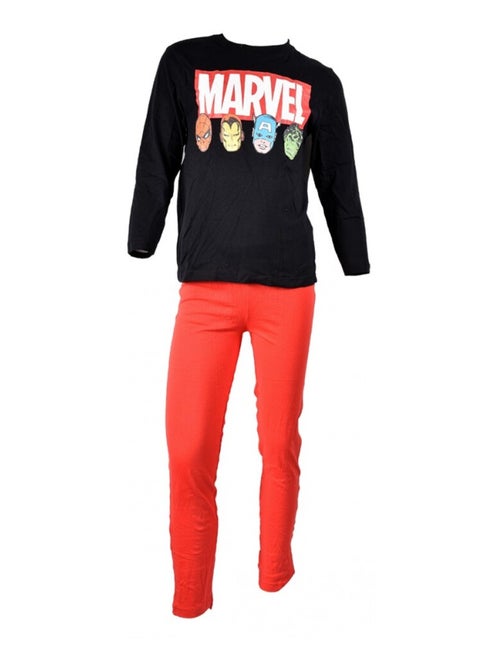 Pyjama kinderen LICENCE AVENGERS katoen - Set van 2 - Kiabi