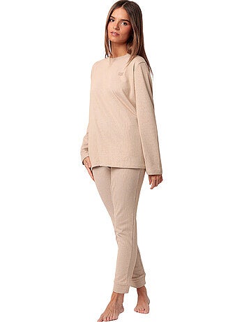 Pyjama legging top manches longues supersoft