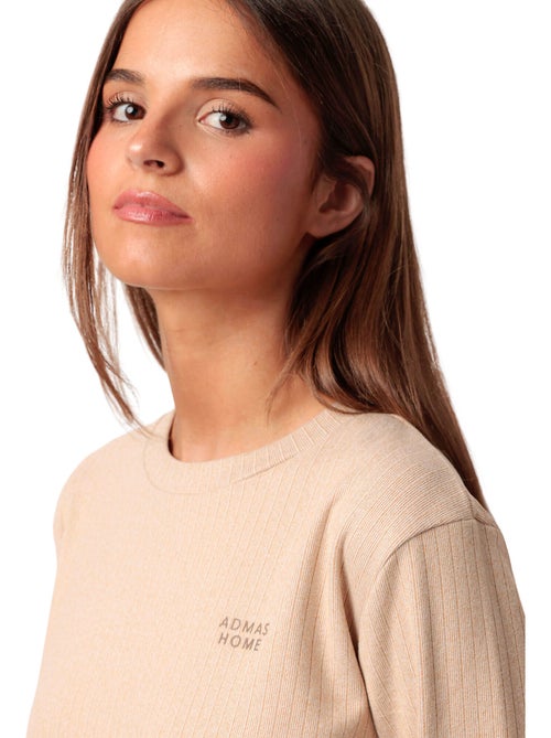 Pyjama legging top met lange mouwen supersoft - Kiabi Pyjama legging top met lange mouwen supersoft - Kiabi