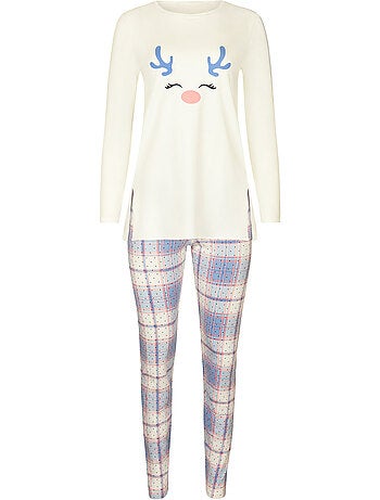 Pyjama leggings tunique manches longues holiday
