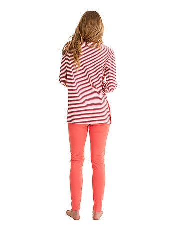 Pyjama leggings tunique manches longues infinity