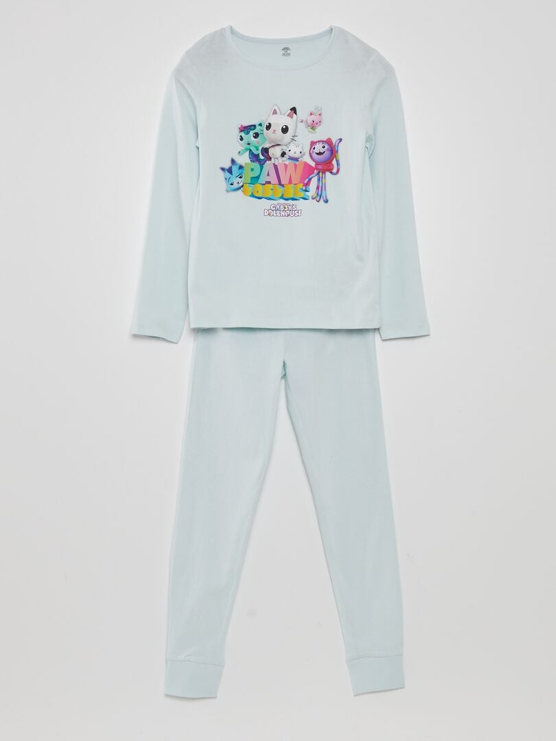 Pyjama long 'Gabby et la maison magique' 2 pièces Bleu ciel Kiabi 13.00€ Pyjama long 'Gabby et la maison magique' 2 pièces Bleu ciel Kiabi 13.00€