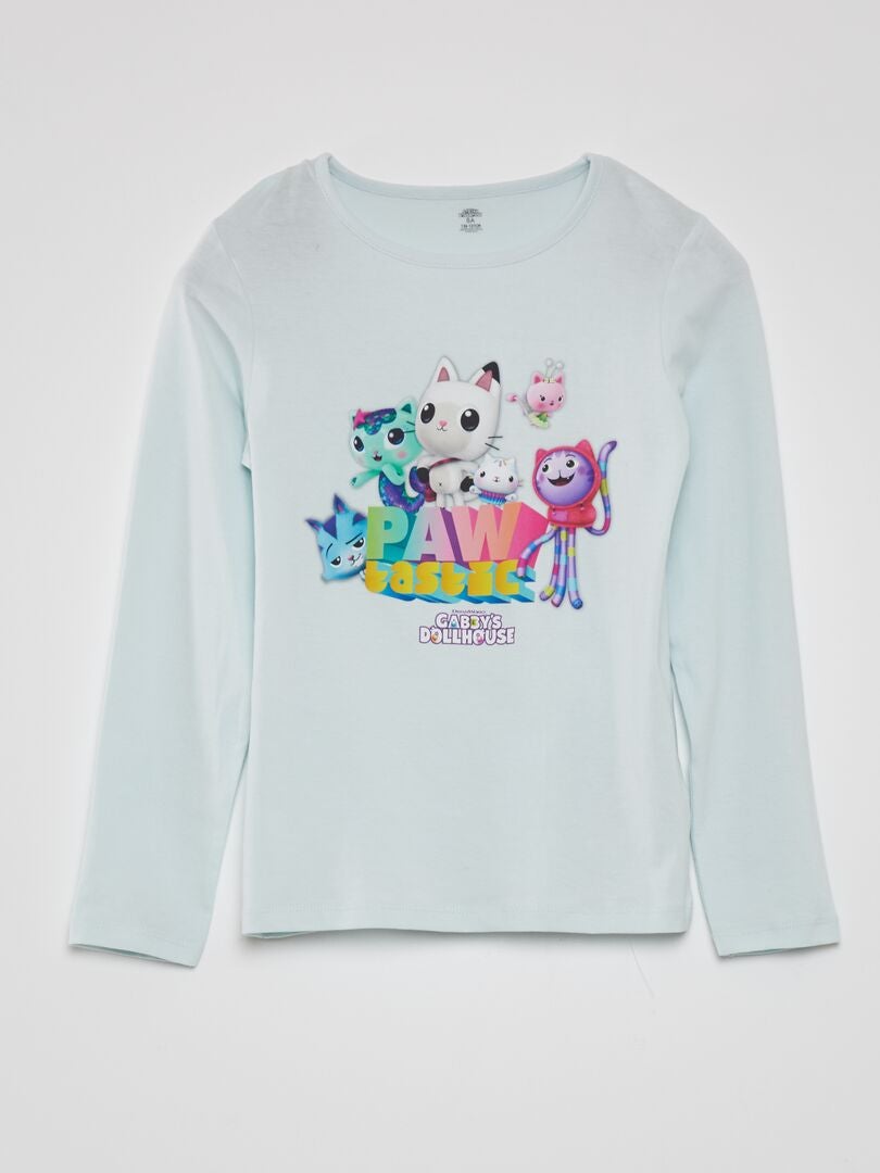 Pyjama long 'Gabby et la maison magique' 2 pièces Bleu ciel Kiabi 13.00€ Pyjama long 'Gabby et la maison magique' 2 pièces Bleu ciel Kiabi 13.00€