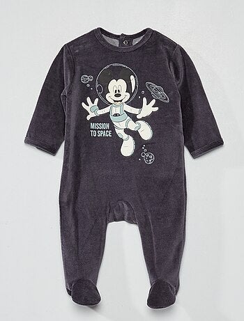 Pyjama long - Imprimé 'Mickey' - 1 pièce - Kiabi