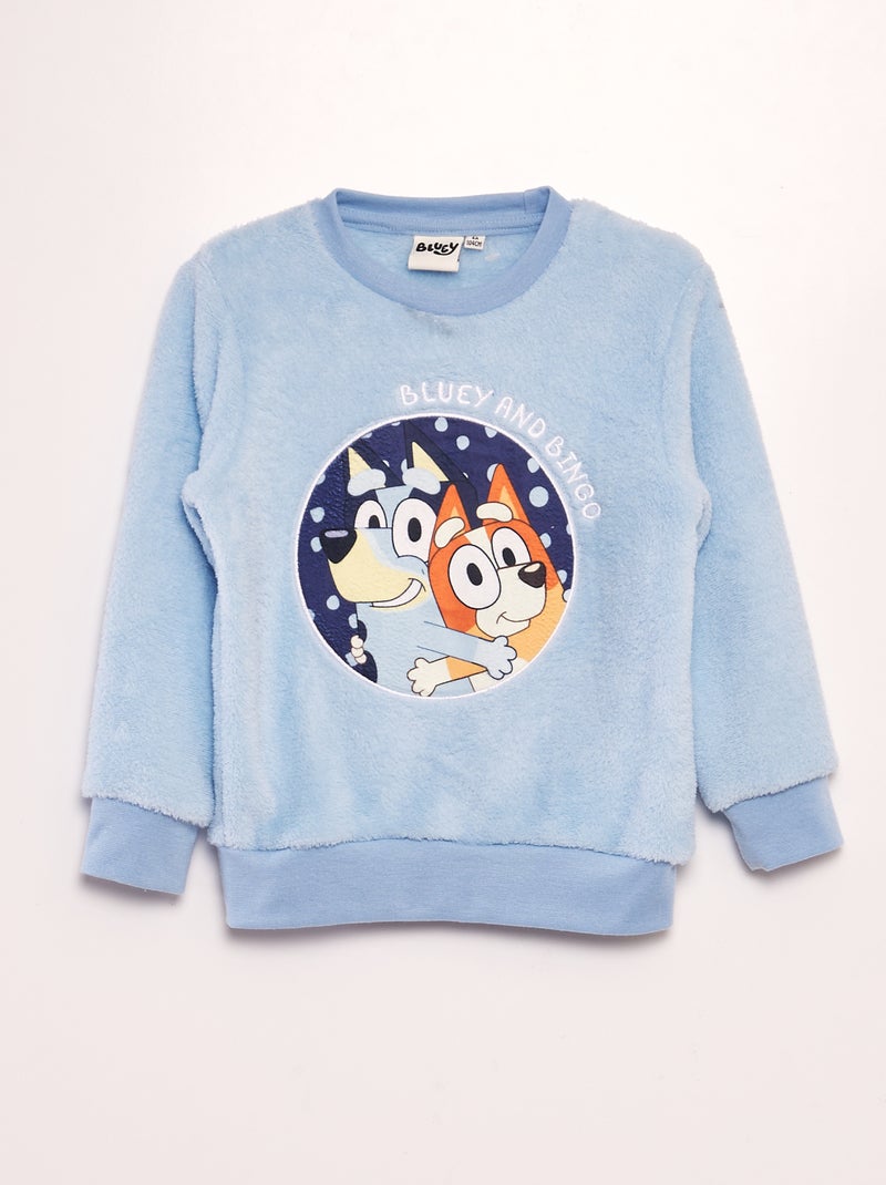 Pyjama long 2 pièces 'Bluey' Bleu marine - Kiabi