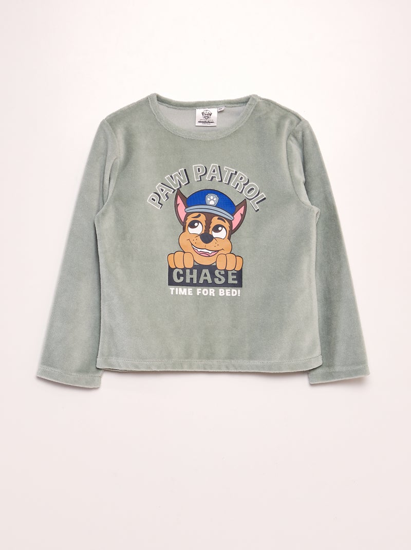 Pyjama long 2 pièces 'Pat' Patrouille' Vert - Kiabi