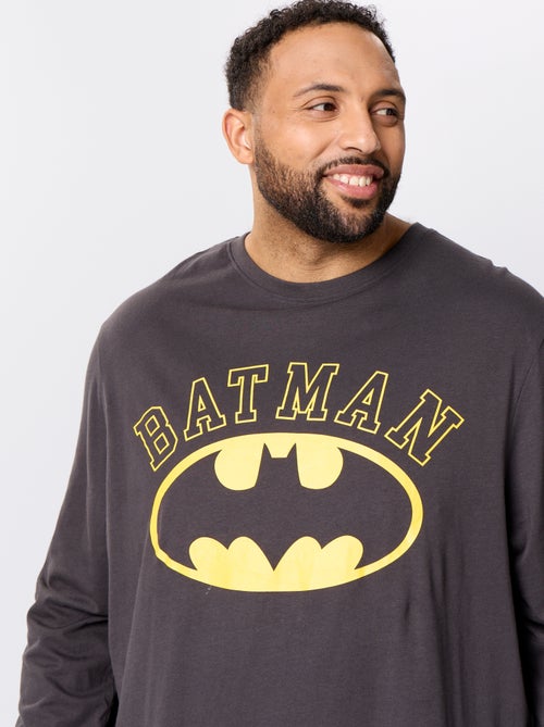 Pyjama long 'Batman' 'DC Comics' - 2 pièces - Kiabi