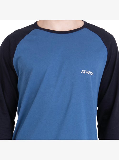 Pyjama long col rond homme ecopack construction athena - Kiabi Pyjama long col rond homme ecopack construction athena - Kiabi