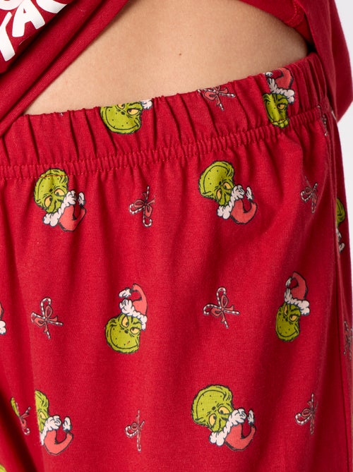 Pyjama long de Noël 'Le Grinch' - 2 pièces - Kiabi