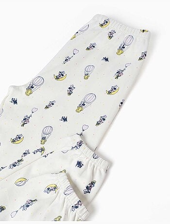Pyjama long en coton avec imprimés minnie
