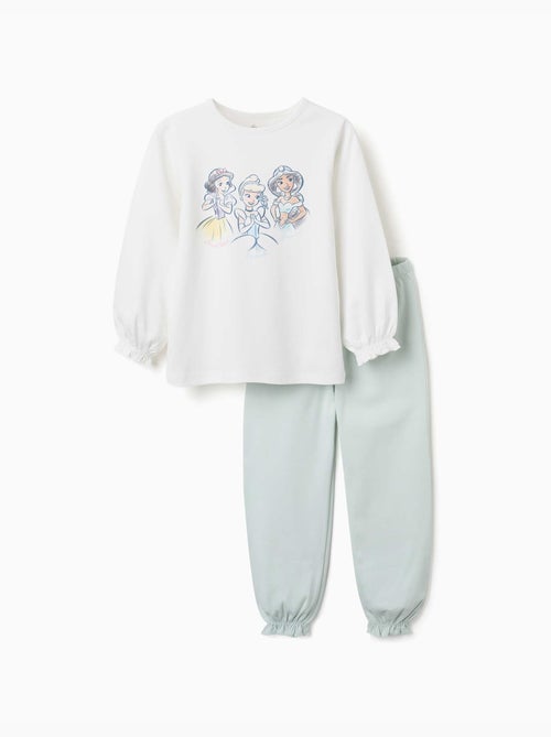 Pyjama long en coton avec Princesses Disney - Kiabi Pyjama long en coton avec Princesses Disney - Kiabi
