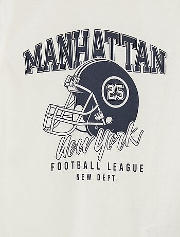 Pyjama long en jersey avec imprimé - 2 pièces