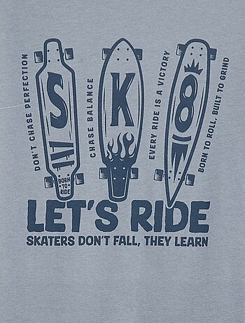 Pyjama long en jersey avec imprimé - 2 pièces