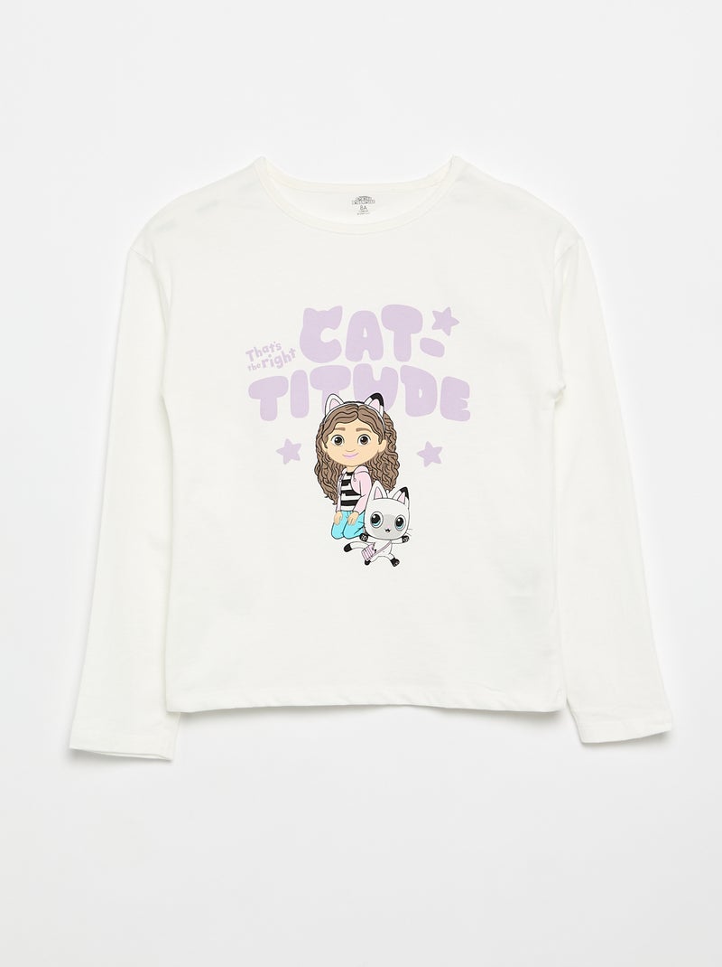 Pyjama long 'Gabby et la maison magique' - 2 pièces Violet - Kiabi