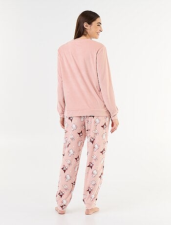 Pyjama long 'Hello Kitty' - 2 pièces
