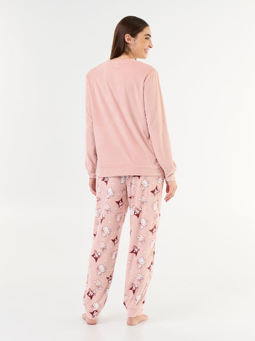 Pyjama long 'Hello Kitty' - 2 pièces - Kiabi